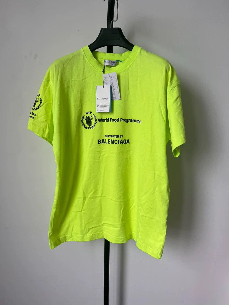 Balenciaga Balenciaga WFP Wheat Spike Short Sleeve T-shirt Size US S / EU 44-46 / 1 - 1 Thumbnail