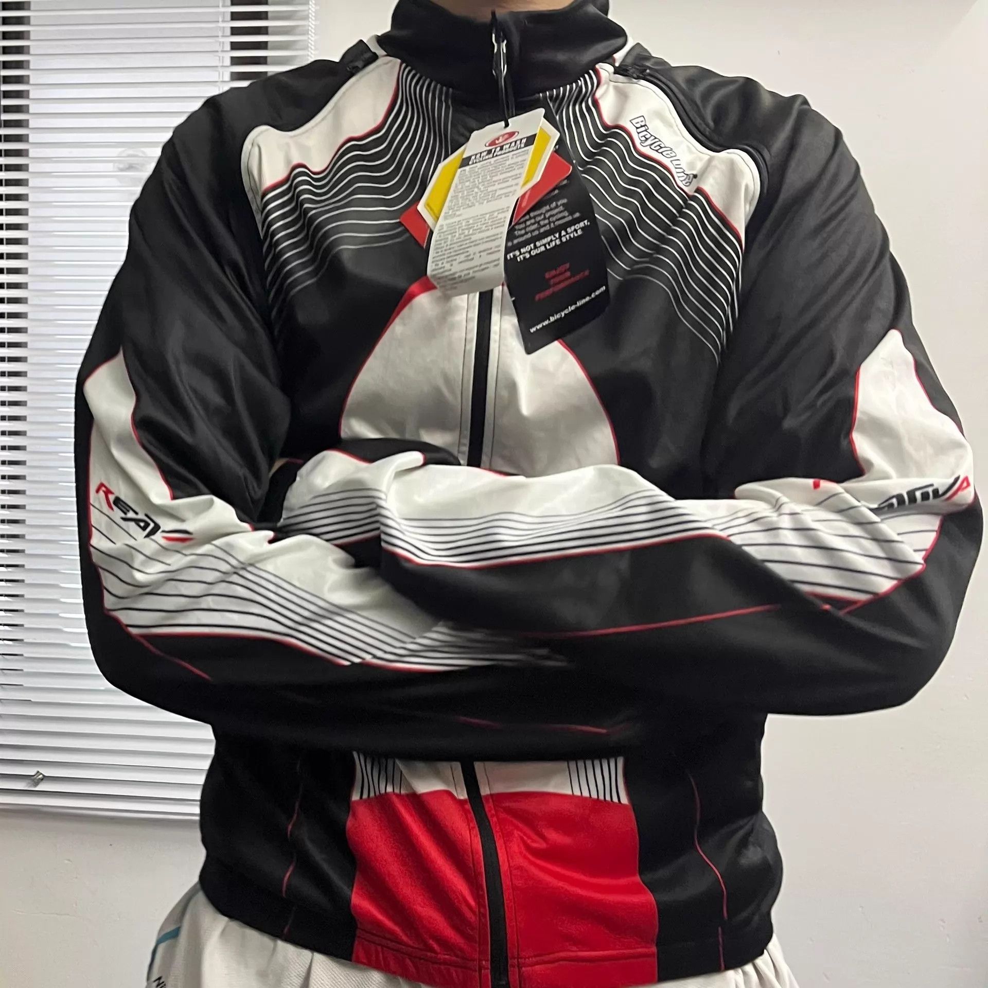 Other Bicycle Ling Vintage Deconstructed Cycling Jacket 00s XXL Size US XXL / EU 58 / 5 - 1 Thumbnail