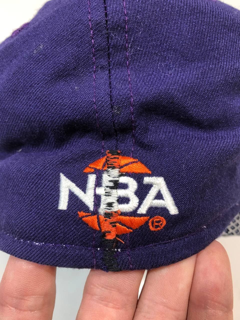 NBA × Vintage Vintage Phoenix Suns NBA Wool Grossman Cap SnapBack Hat Size ONE SIZE - 6 Thumbnail