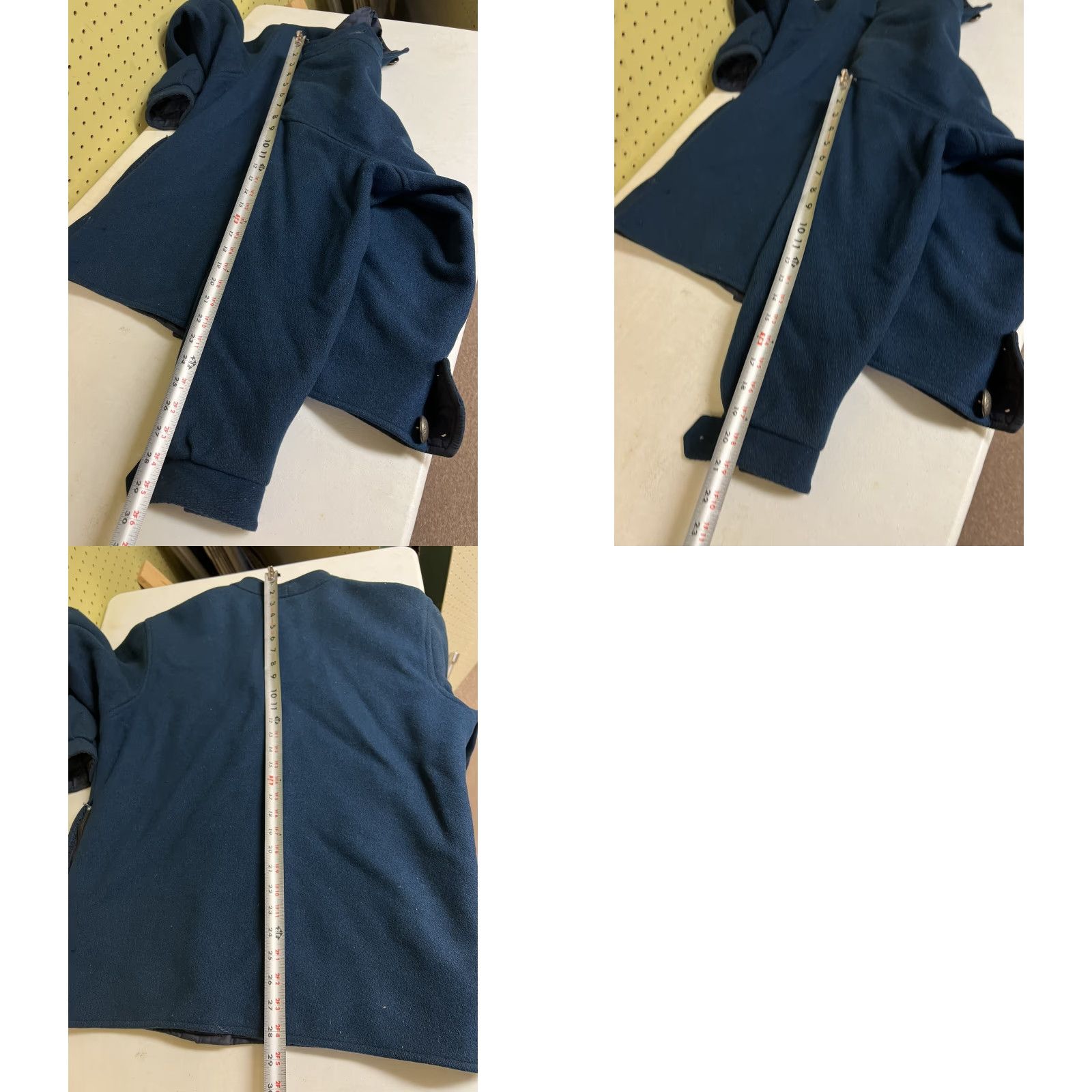 Vintage VINTAGE SPORTCASTER Jacket Blue Wool Large L Ski 1950s Button Zip - Winter Size US L / EU 52-54 / 3 - 8 Thumbnail