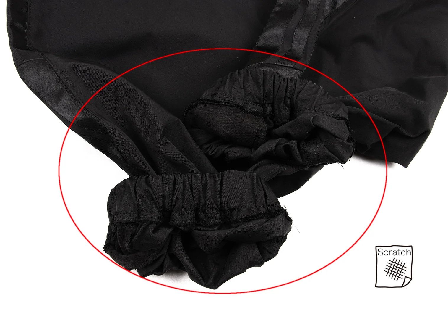 Junya Watanabe Side-Line Contrast Poly Pants in Black, Size M Size US 34 / EU 50 - 9 Thumbnail