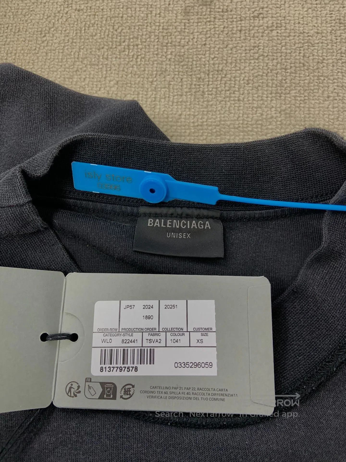 Balenciaga Balenciaga Logo Solid Short-Sleeve T-Shirt. Size US XS / EU 42 / 0 - 7 Thumbnail