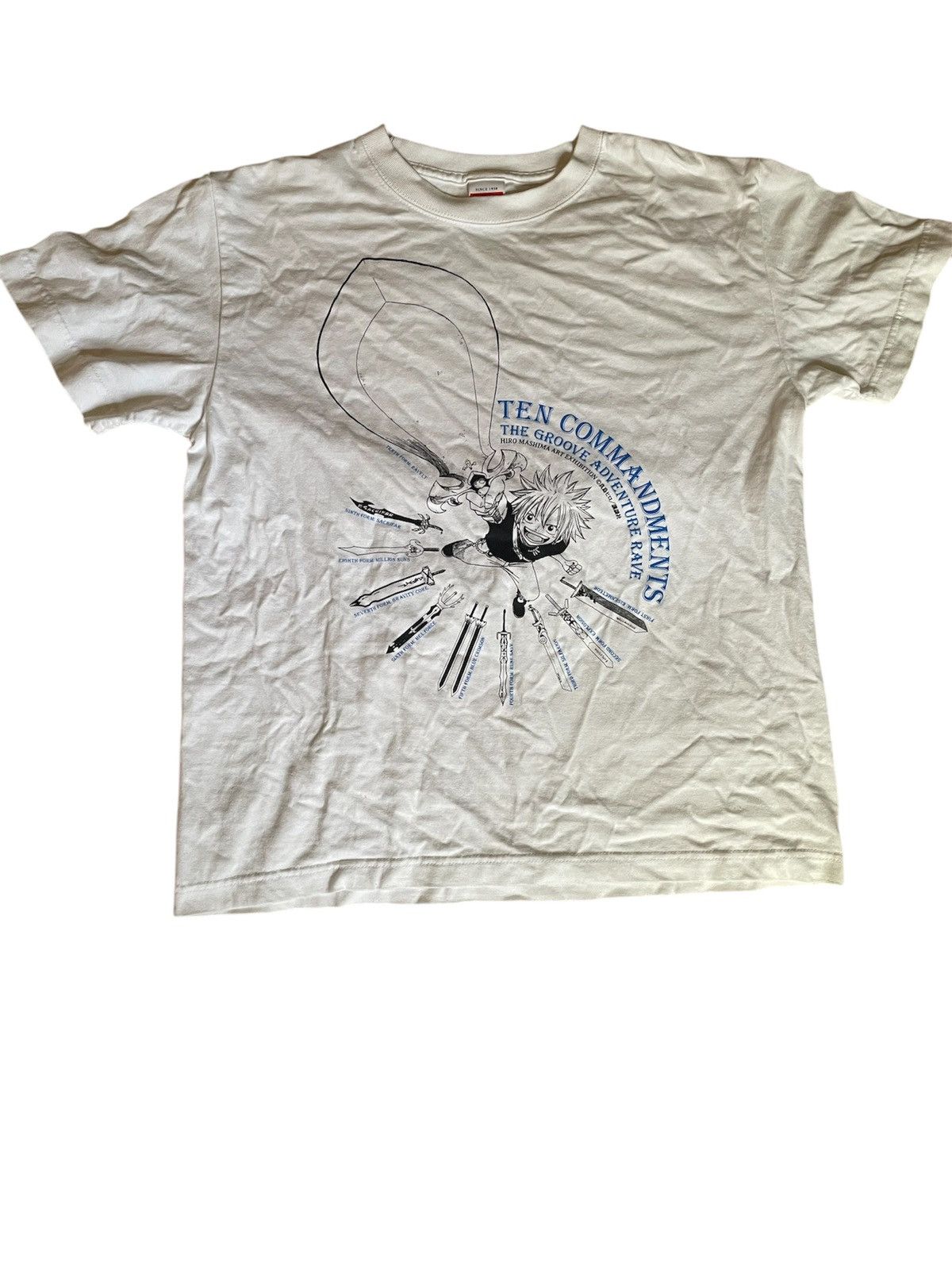 Anime × Japanese Brand × Vintage Vintage Rare Anime Rave Master Hiro Mashima Art Exhibition Size US M / EU 48-50 / 2 - 1 Thumbnail