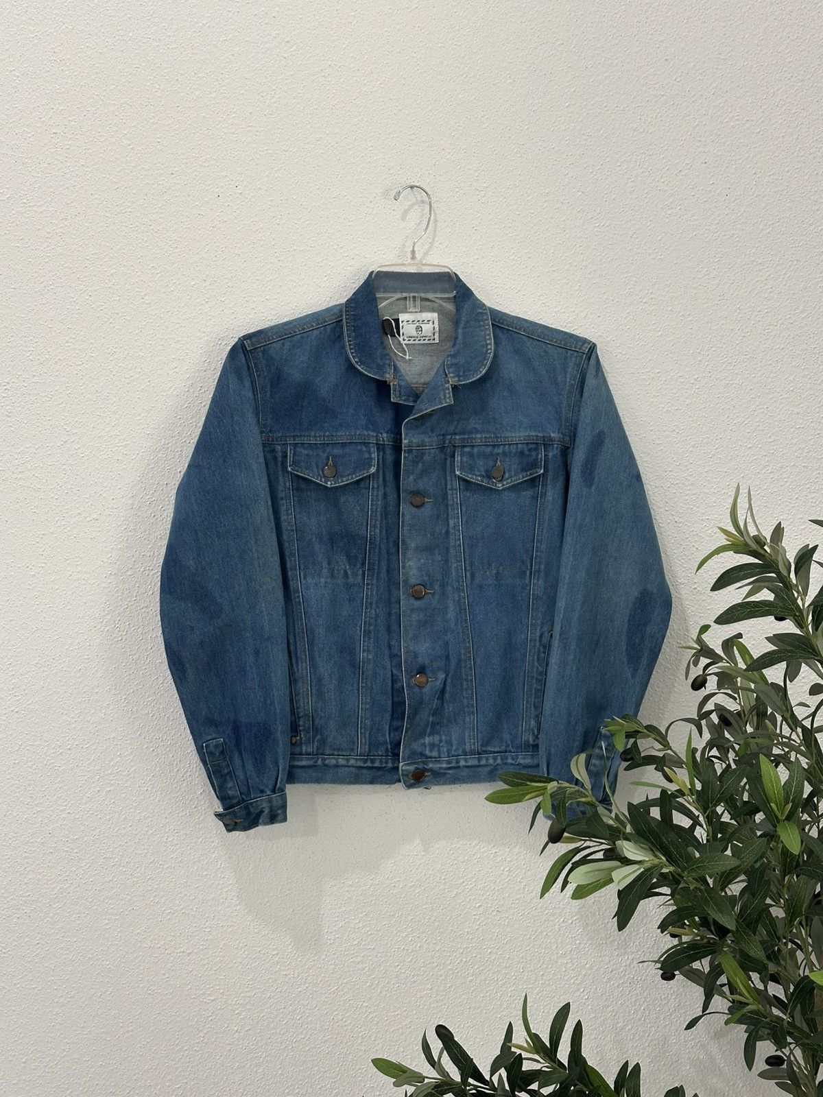 Express Vintage 80s Limited Express Denim Trucker Jacket Size Small Size US S / EU 44-46 / 1 - 1 Thumbnail