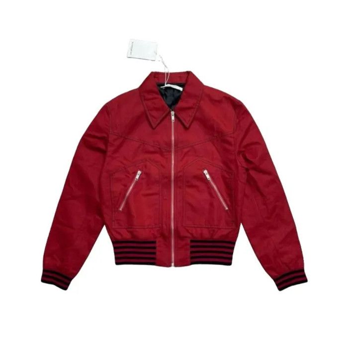 Givenchy Givenchy Unisex Red Lapel Jacket Size US M / EU 48-50 / 2 - 1 Thumbnail