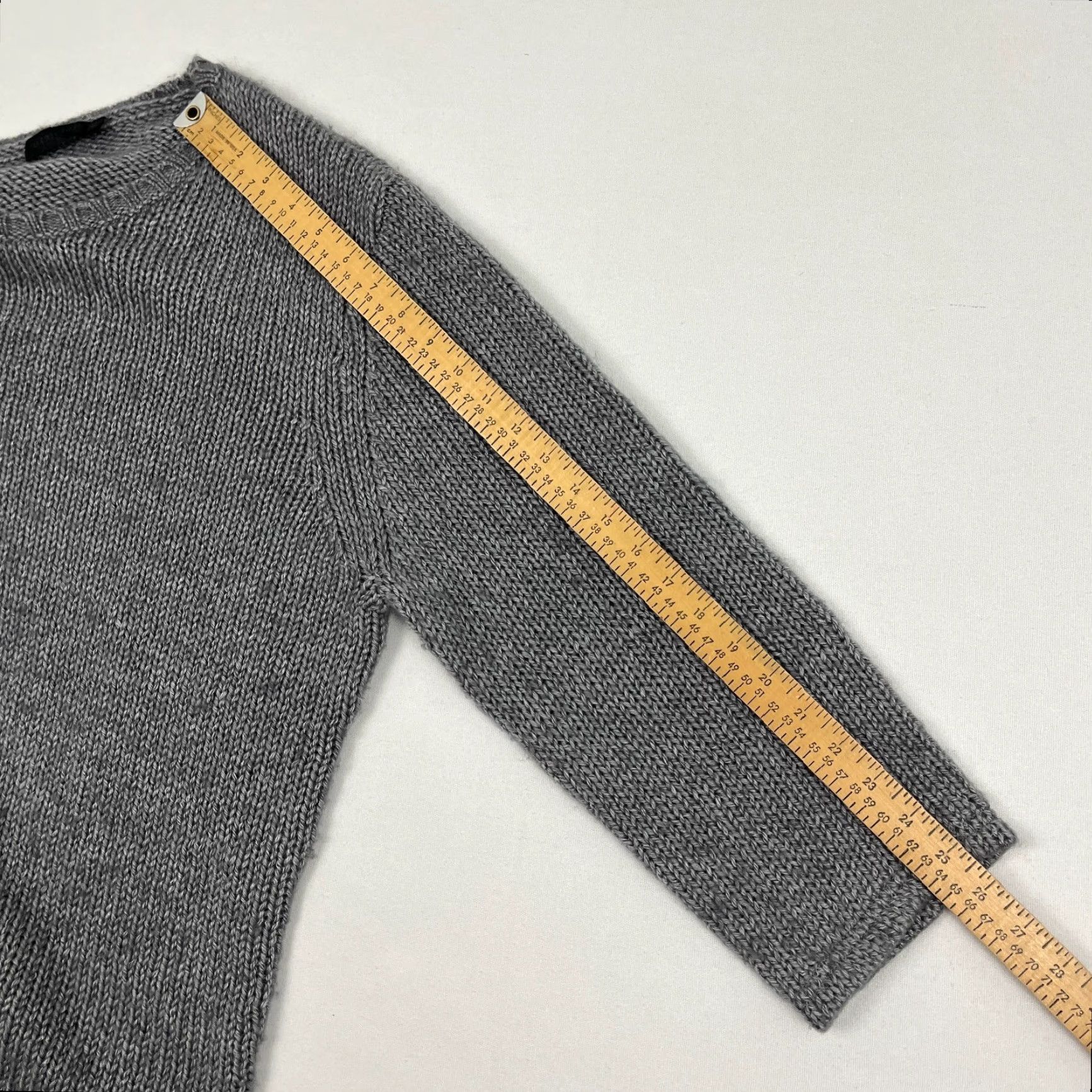 Tiger of Sweden Tiger of Sweden Sweater Women XL Gray Wool Blend Knit Crew Pullover Jumper Shady Size XL / US 12-14 / IT 48-50 - 7 Thumbnail