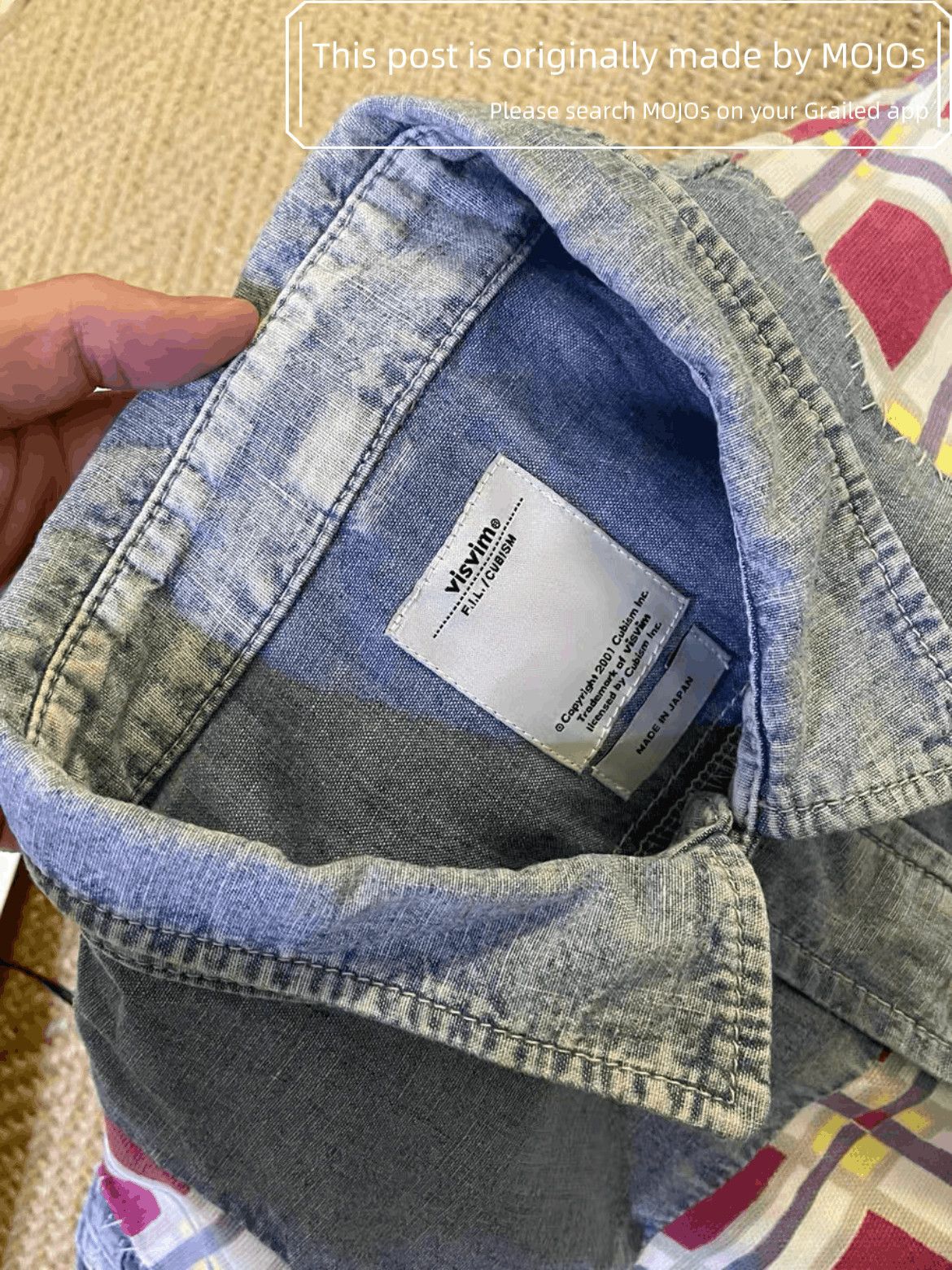 Visvim Sz 2 Visvim Granger Chambray P.W. Patches Shirt Size US M / EU 48-50 / 2 - 6 Thumbnail