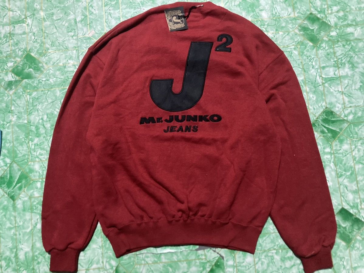 Designer × Japanese Brand × Mr. Junko Vintage Sweater Mr.Junco Shrt Weater 90s Size US L / EU 52-54 / 3 - 1 Thumbnail