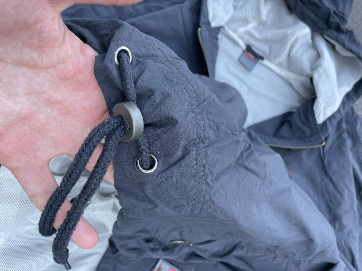 Nike × Vintage Vintage Nike light jacket 1/4 windbreaker grey x-training Size US XL / EU 56 / 4 - 10 Thumbnail