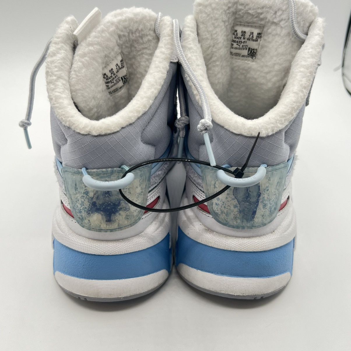 Puma Puma RS-X Mid Winter Grey Blue Athletic Sneakers Men’s 7.5 Size US 7.5 / EU 40-41 - 4 Thumbnail