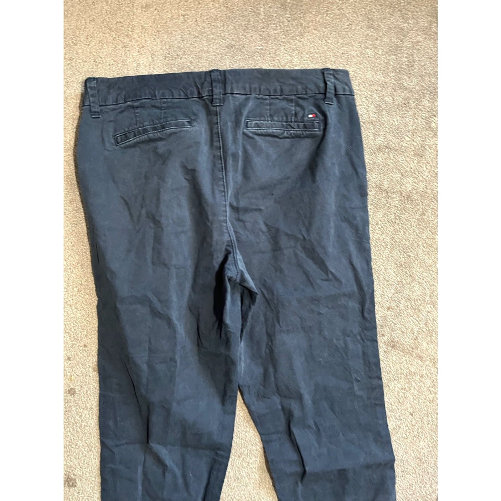 Tommy Hilfiger Tommy Hilfiger Hampton Chino Pants Size 8 Slim Navy Blue Size 30" / US 8 / IT 44 - 2 Thumbnail