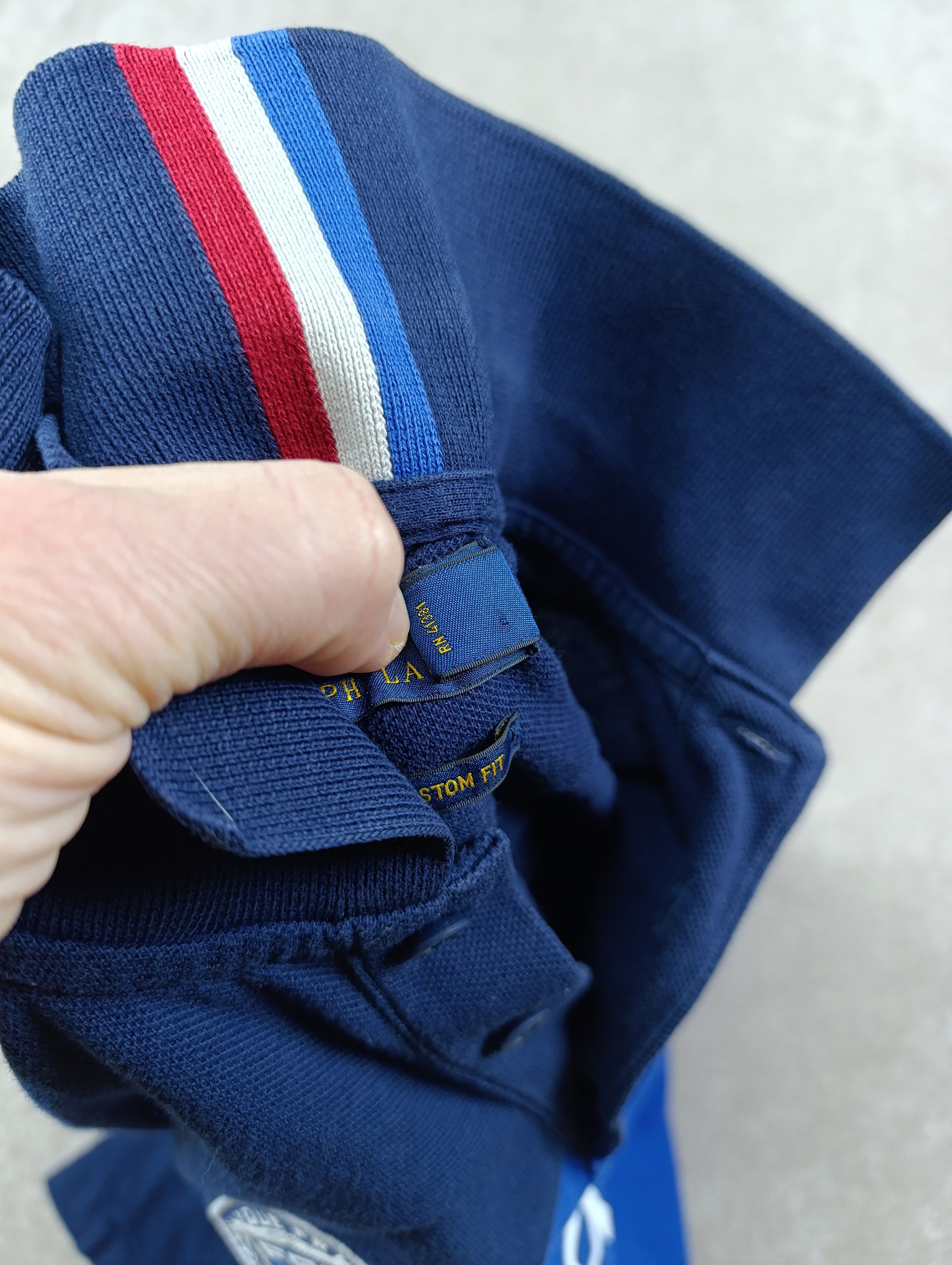 Polo Ralph Lauren POLO RALPH LAUREN CUSTOM FIT MENS POLO FRANCE #16 SIZE S Size US S / EU 44-46 / 1 - 12 Thumbnail