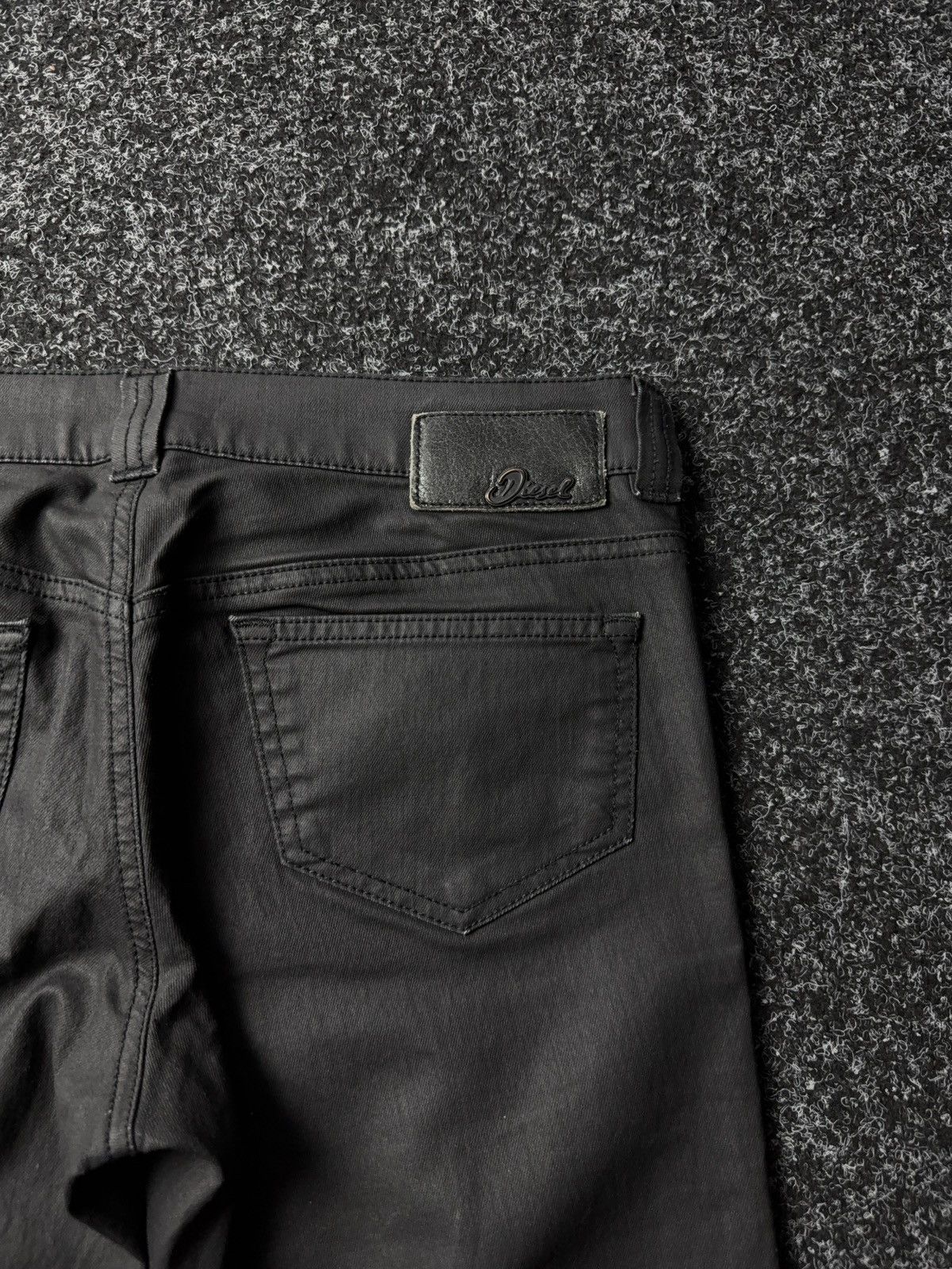 Diesel Luxury Designer 00s Diesel Jegonfire Retro Waxed style Size 26" / US 2 / IT 38 - 13 Thumbnail
