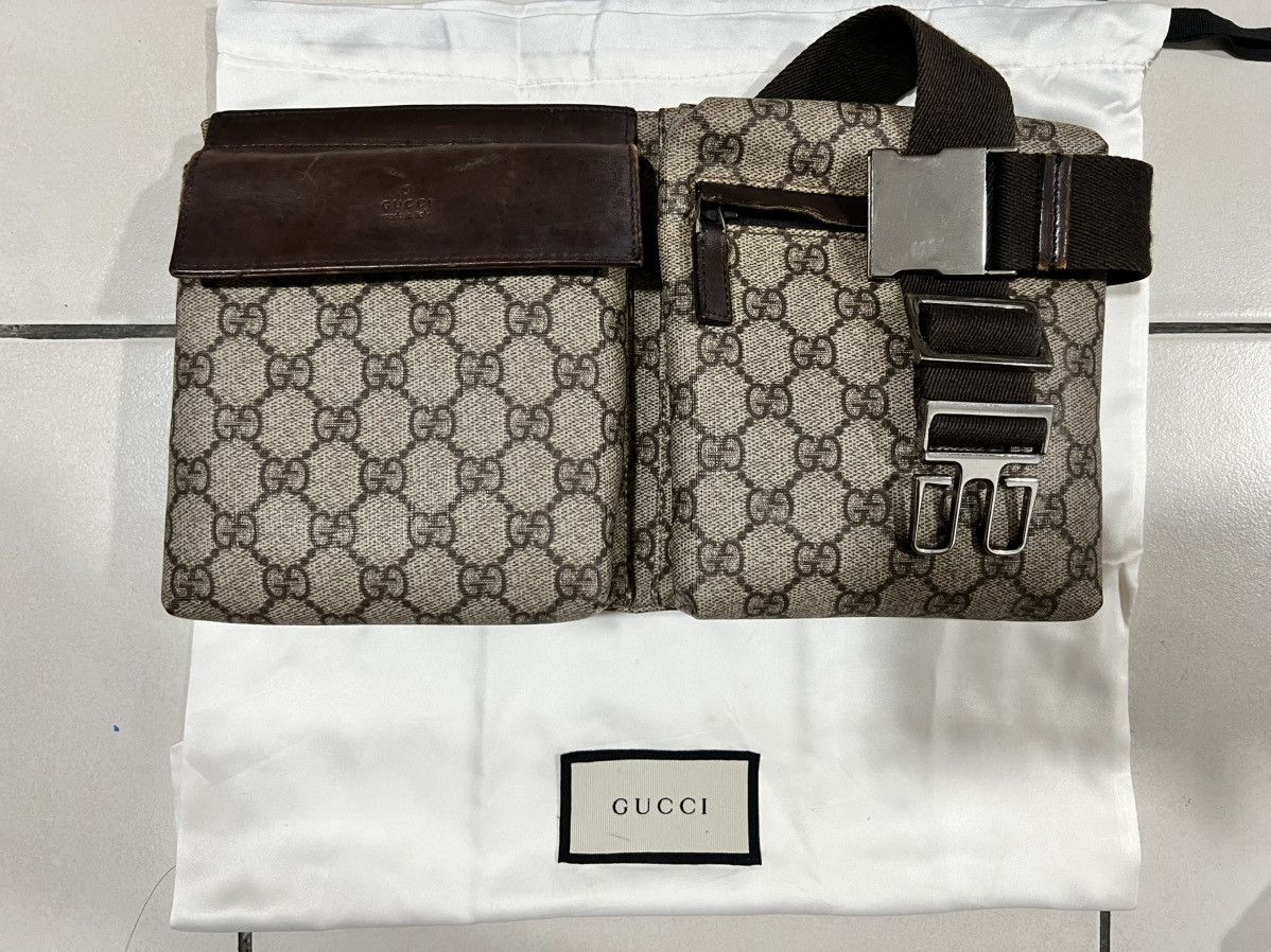 Gucci Gucci Brown GG Supreme Belt Bag Size ONE SIZE - 2 Thumbnail