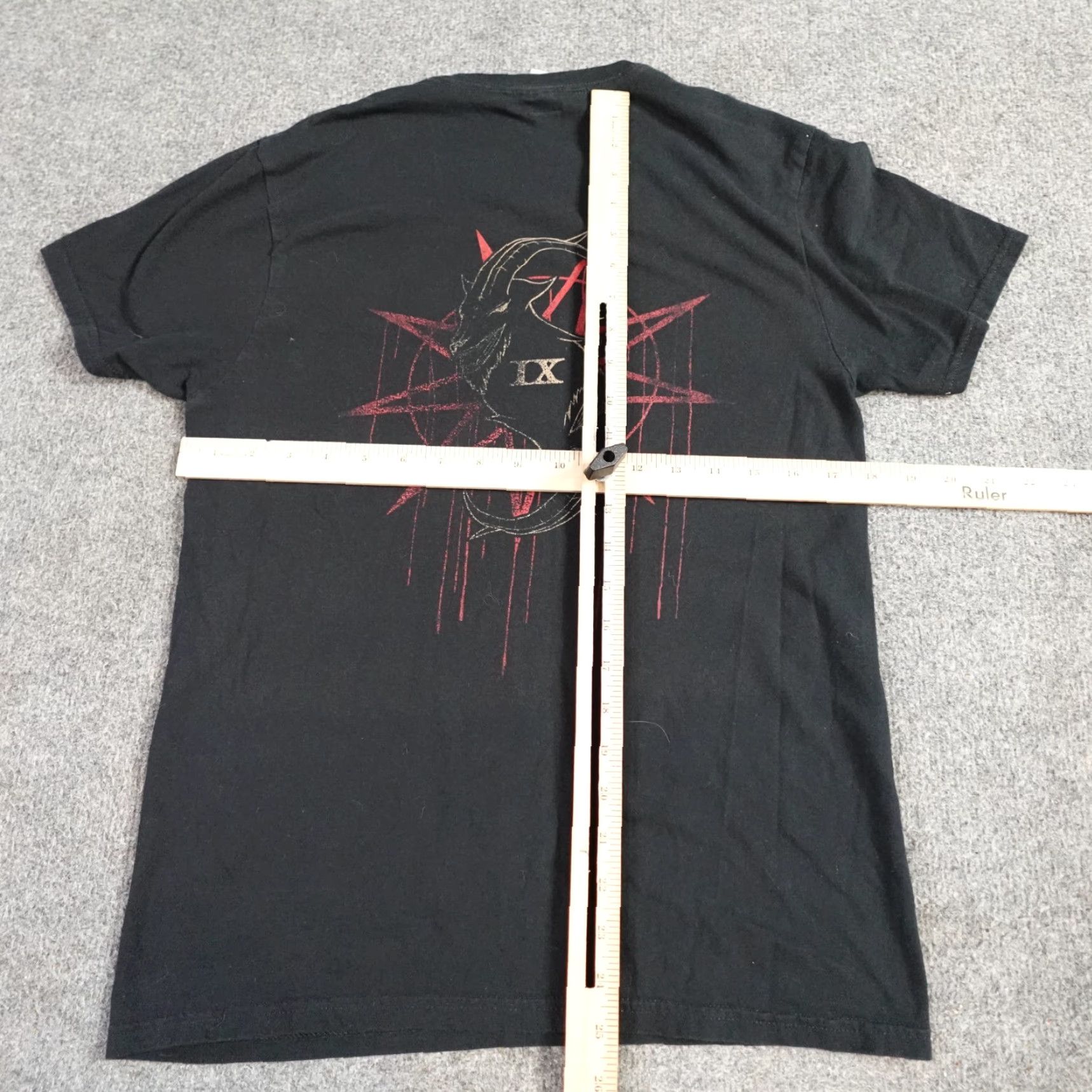 Doublet Slipknot T-shirt Small Black Double Sided IX Mens Shirt S Black IX Slipknot T-shirt Hothouse? Size US S / EU 44-46 / 1 - 5 Thumbnail