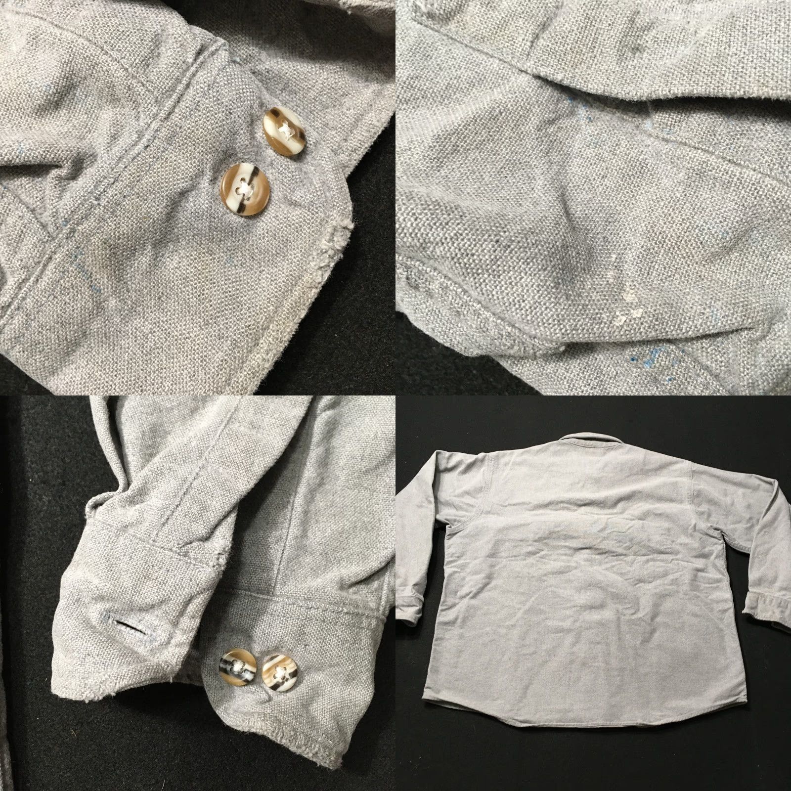 Vintage Field & Stream VTG Button-Up Shirt XL Gray Heavyweight Flannel Mens sash Size US XL / EU 56 / 4 - 8 Thumbnail
