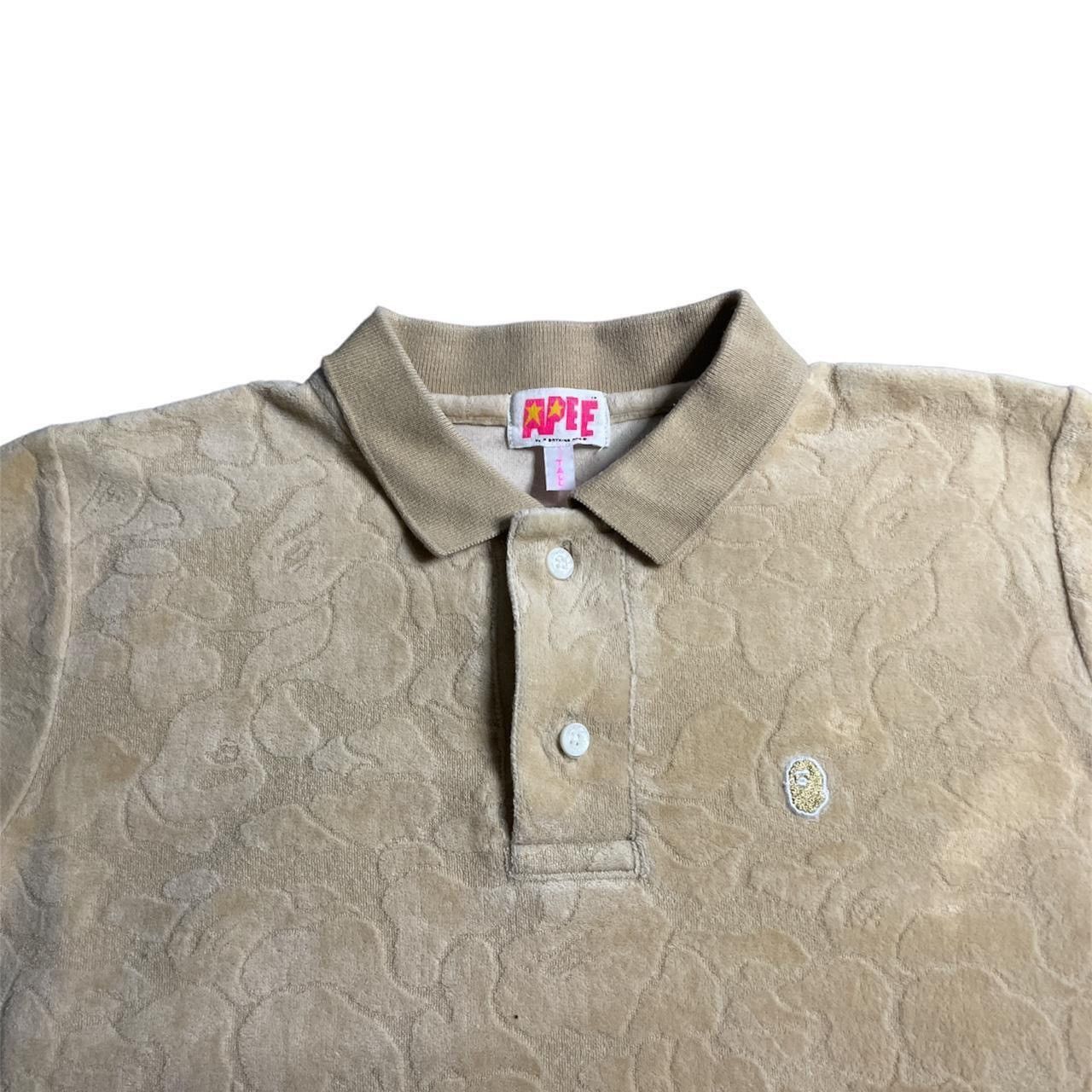 Bape bathing ape velvet camo polo Size S / US 4 / IT 40 - 4 Thumbnail