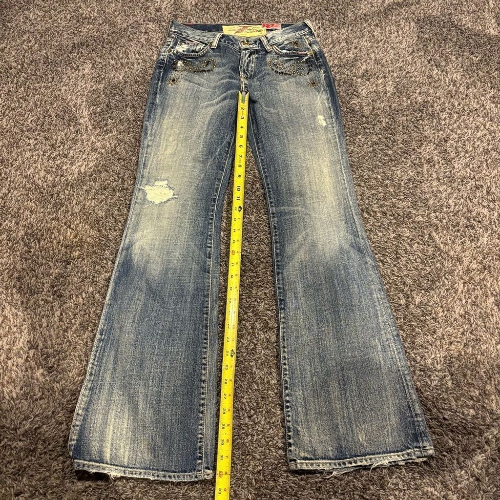 7 For All Mankind Women's 7 for all Mankind Blue Jeans Size 27" / US 4 / IT 40 - 3 Thumbnail
