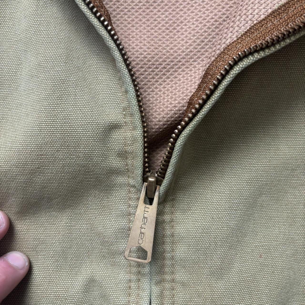 Carhartt Lime Green Carhartt Hooded workcoat Size US L / EU 52-54 / 3 - 6 Thumbnail