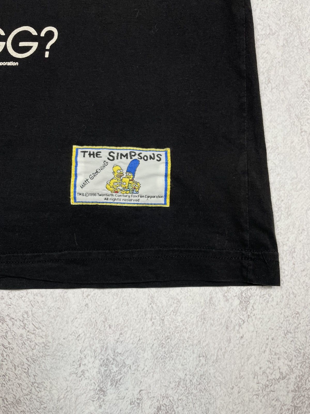 The Simpsons The Simpsons Cartoon 1998 Vintage Y2K T Shirt “A Golden Egg” Size US M / EU 48-50 / 2 - 4 Thumbnail