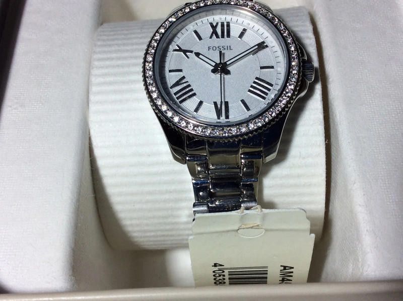Fossil Fossil ladies Silver dial stainless steel watch Size ONE SIZE - 10 Thumbnail