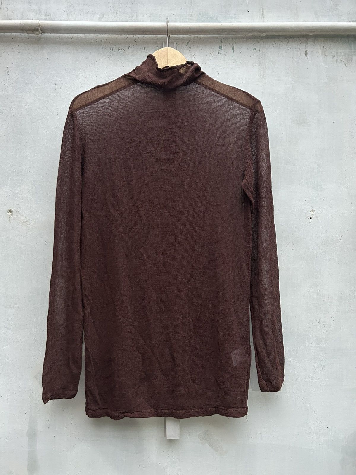 Issey Miyake × Japanese Brand Issey Miyake Permanente Mesh Top Size M / US 6-8 / IT 42-44 - 2 Thumbnail