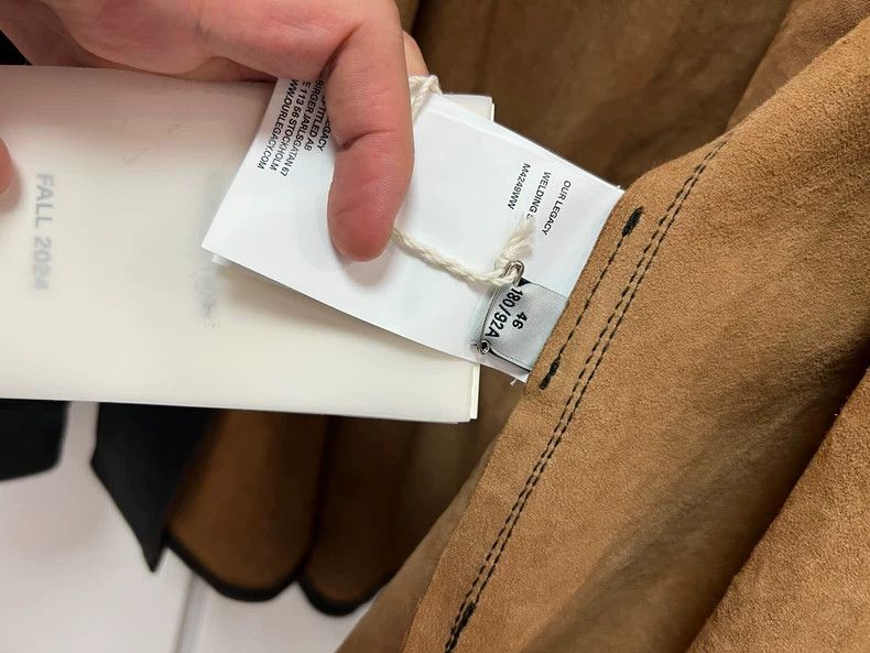 Our Legacy Our Legacy size46 Sheepskin shirt jacket Size US S / EU 44-46 / 1 - 7 Thumbnail