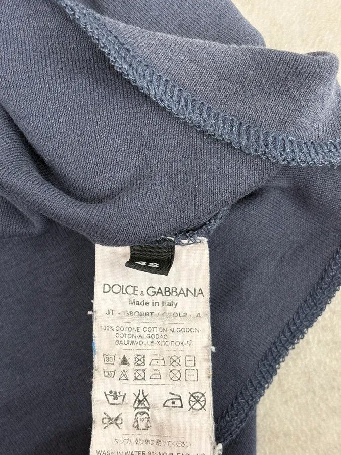 Dolce & Gabbana 2000s Dolce & Gabbana Navy Playboy T-Shirt Size US S / EU 44-46 / 1 - 10 Thumbnail