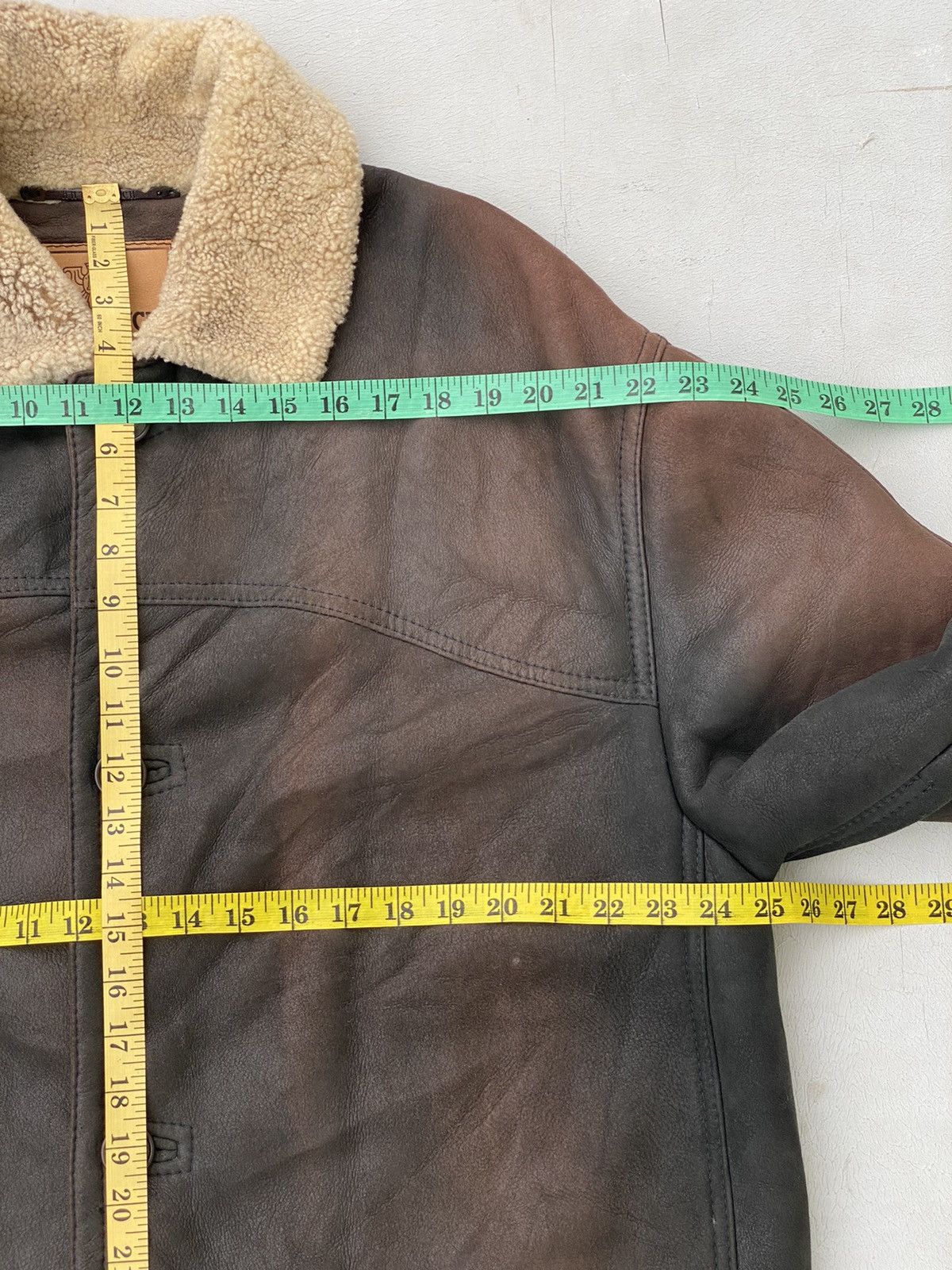 If Six Was Nine × Le Grande Bleu (L.G.B.) Antonovich Genuine Sheep Leather Coat Jacket Men Size US XL / EU 56 / 4 - 20 Thumbnail