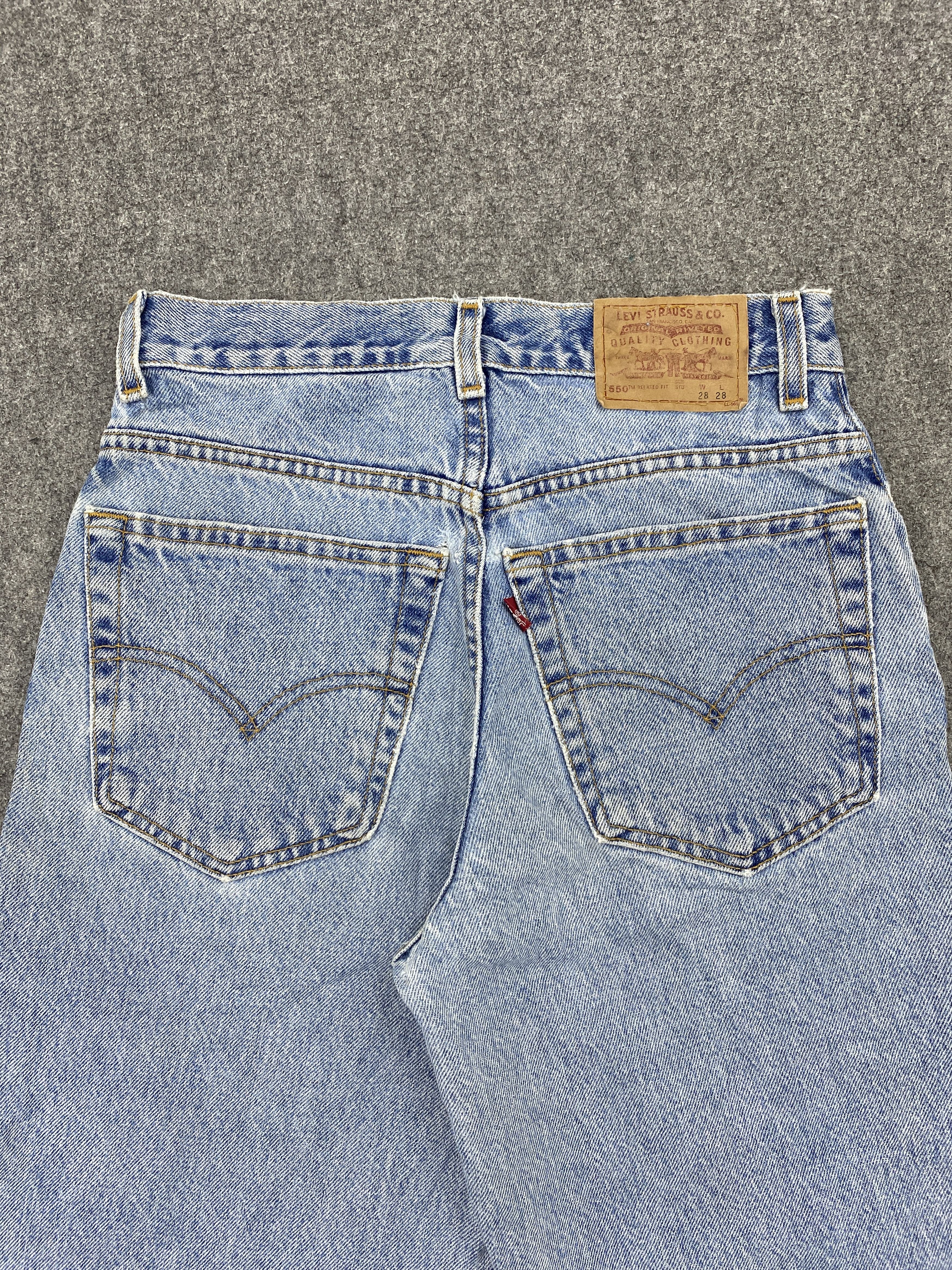Levi's Vintage 90s Levi's 550 Student Jeans DP2689 Size US 37 - 4 Thumbnail