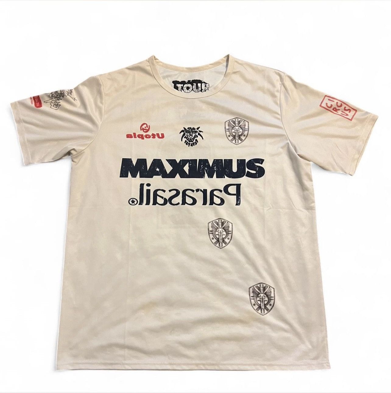 ウェア Travis Scott Circus Maximus SoccerJersey Travis Scott Circus Maximus Soccer Jersey Brown Men's - FW24