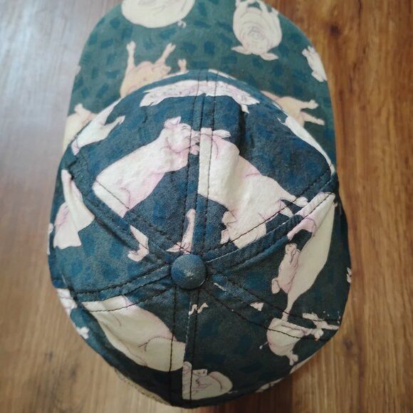 Other Vintage Marlin Tease Pigs Hogs AOP Snap Hat Cap Size ONE SIZE - 6 Thumbnail