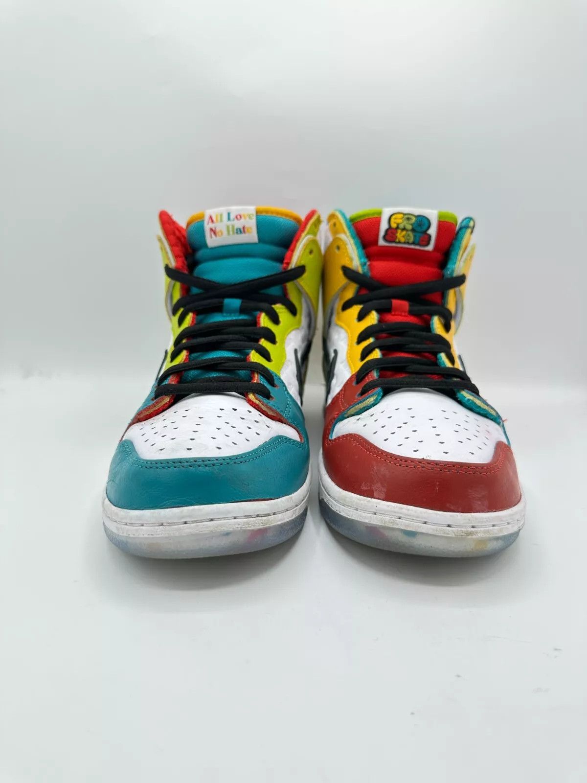 Nike SB froSkate Nike SB Dunk High Pro All Love Multicolor Size US 10 / EU 43 - 5 Thumbnail