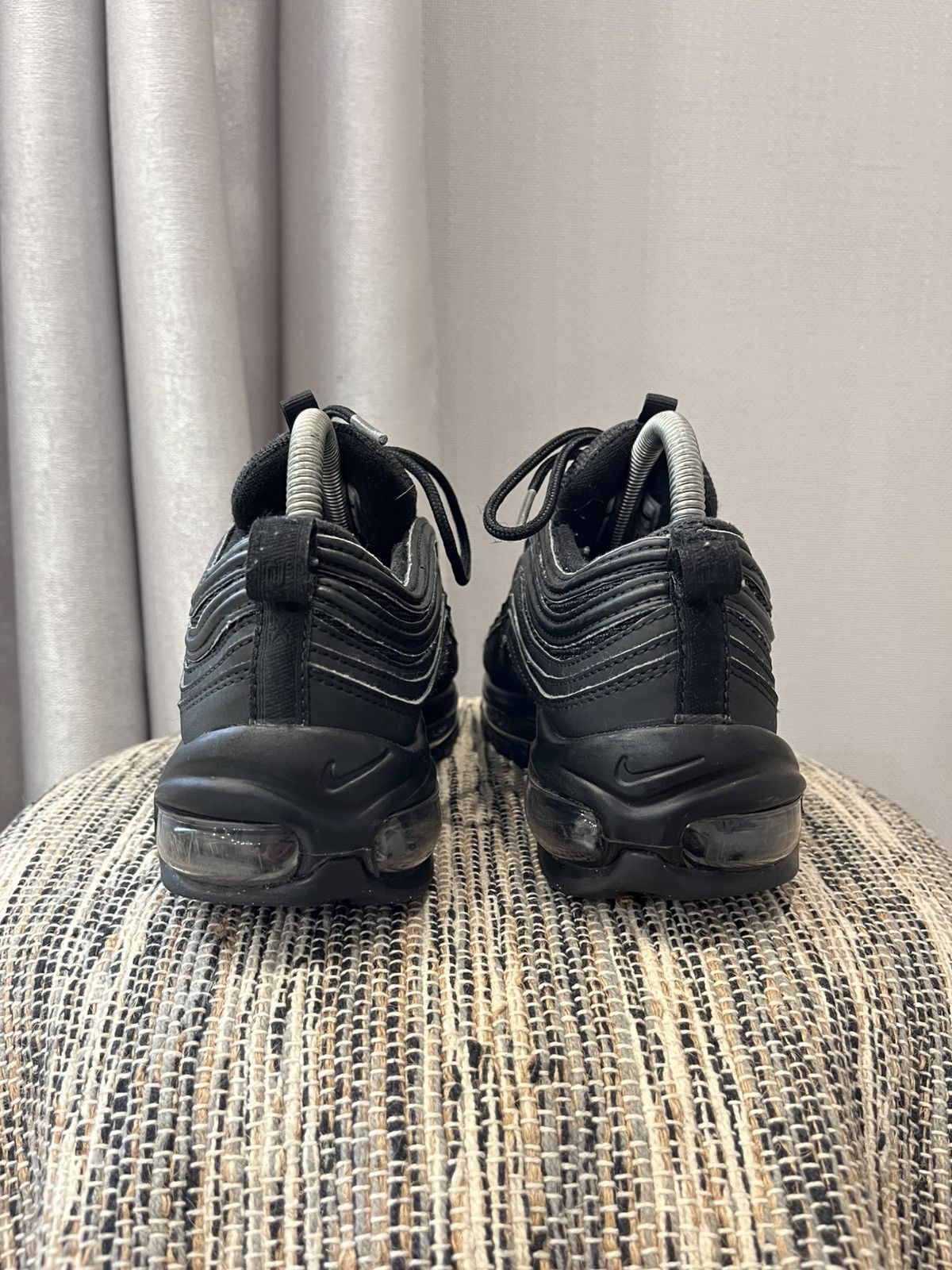 Nike Nike Air Max 97 Black sneakers swoosh minimalistic Size US 8 / IT 38 - 3 Thumbnail