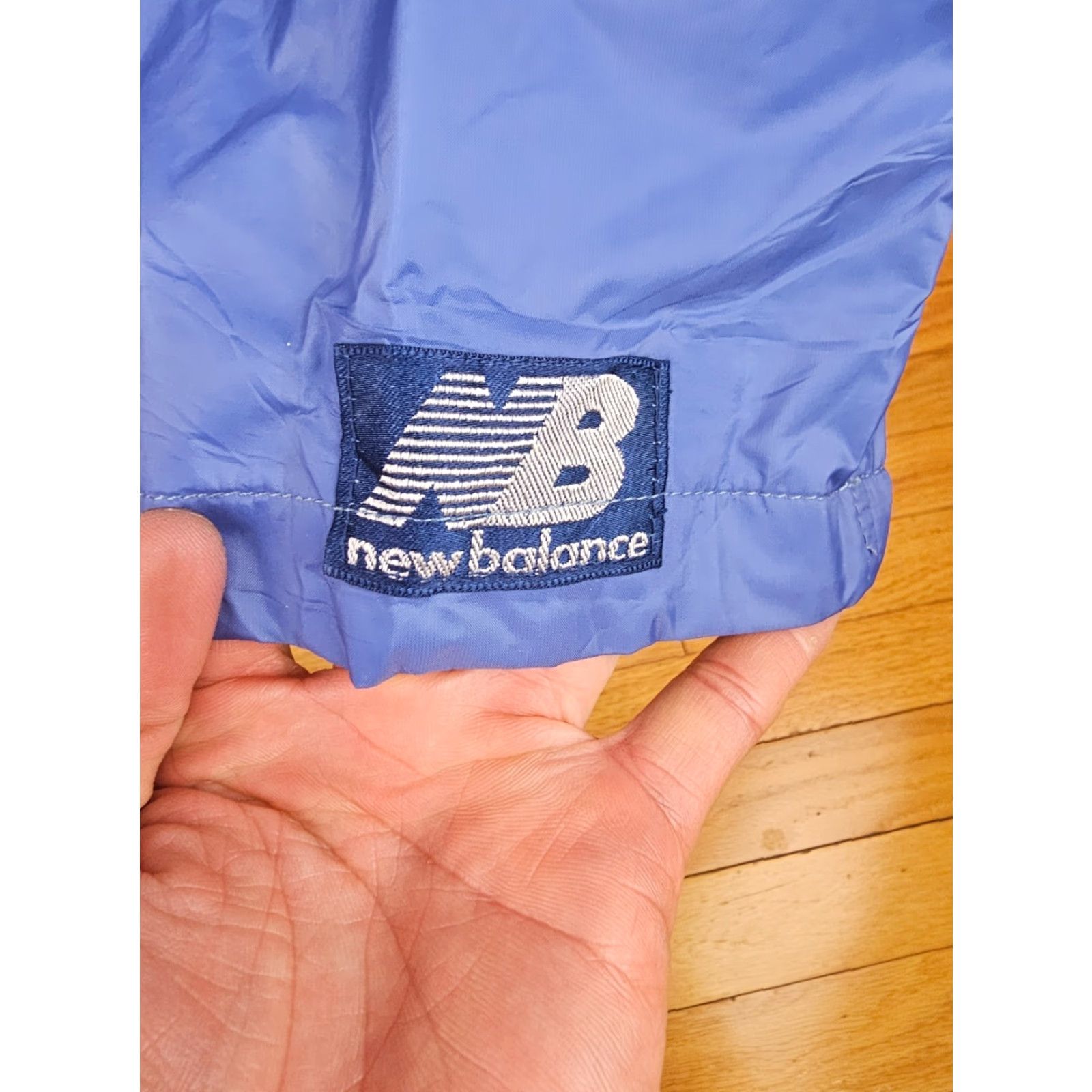 New Balance VINTAGE 90' NEW BALANCE SKY BLUE WINDBREAKER TRACK PANTS WOMEN'S MEDIUM MINTY Size 32" / US 10 / IT 46 - 5 Thumbnail