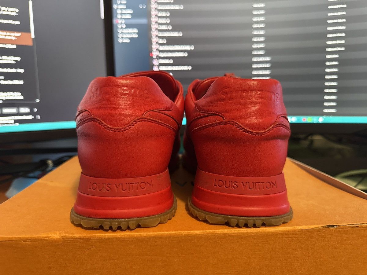 Louis Vuitton × Supreme Louis Vuitton Supreme Run Away Trainers Size US 8.5 / EU 41-42 - 5 Thumbnail