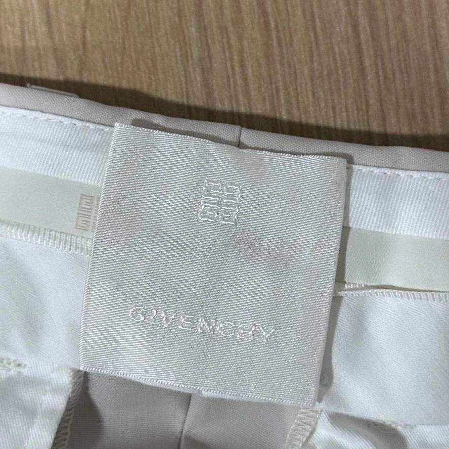 Givenchy Givenchy white lightweight metallic detail slim casual pants Size 48S - 7 Thumbnail
