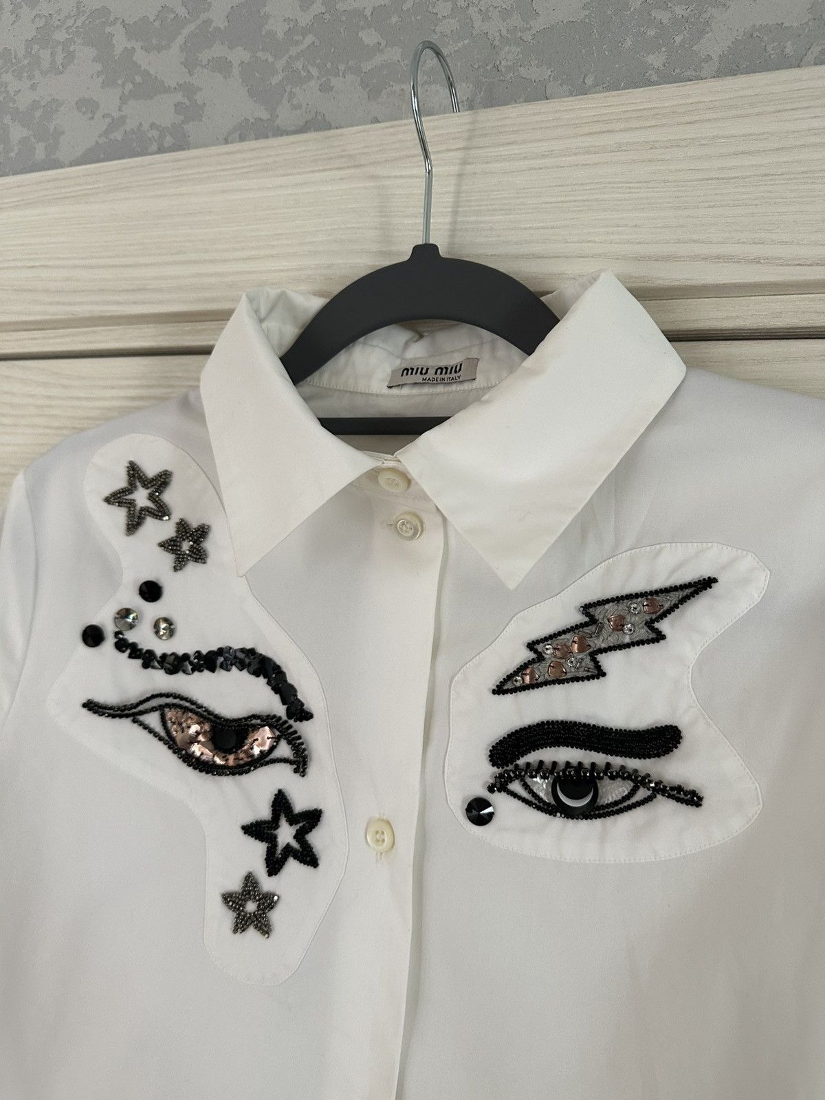 miu miu シャツ Women's Designer Shirts, Tops and Blouses | Miu Miu