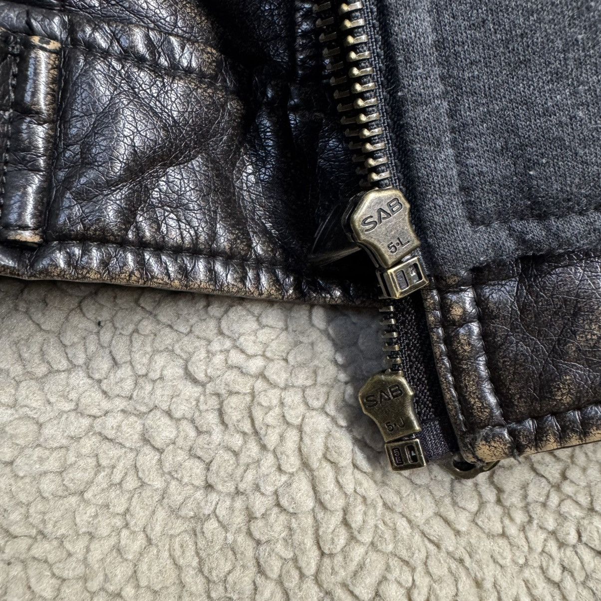 Levi's × Vintage Vintage Levi’s Distressed Faux Leather Hooded Jacket Size US M / EU 48-50 / 2 - 10 Thumbnail