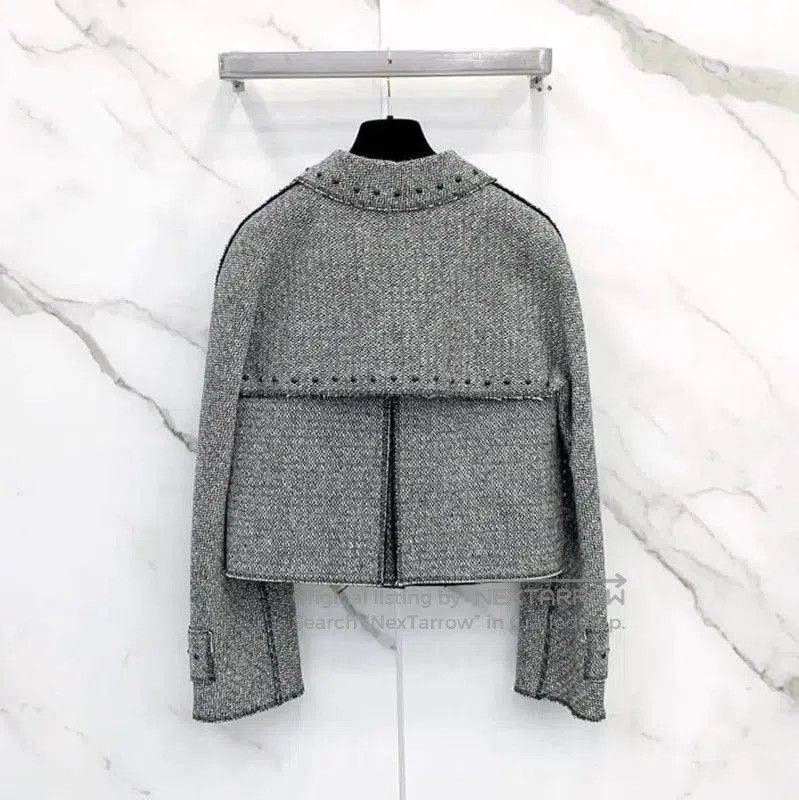 Valentino Valentino Gray Wool Women's Coat . Size M / US 6-8 / IT 42-44 - 3 Thumbnail
