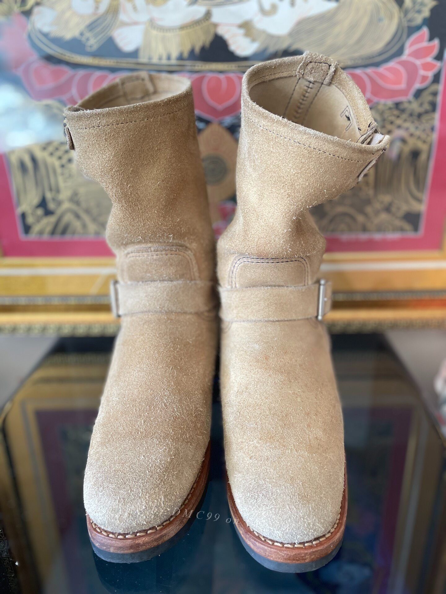 Red Wing 8268 Roughout Engineer Boots | Grailed