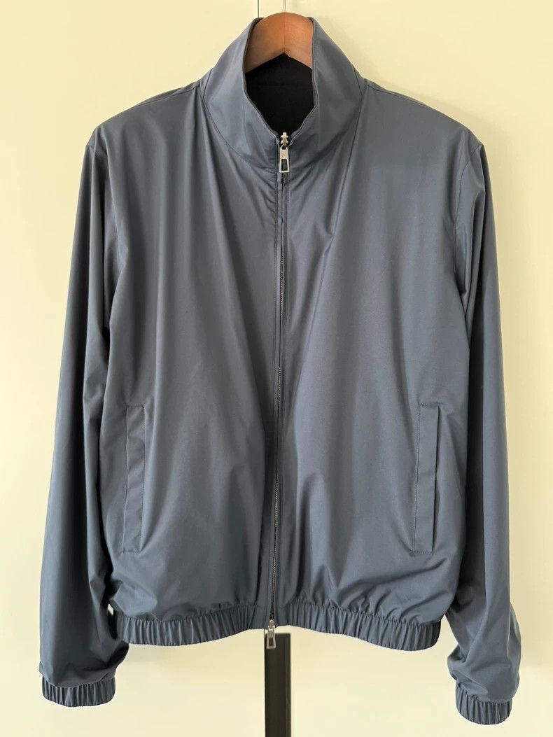 Loro Piana LORO PIANA Classic men's double-sided bomber jacket Size US M / EU 48-50 / 2 - 1 Thumbnail