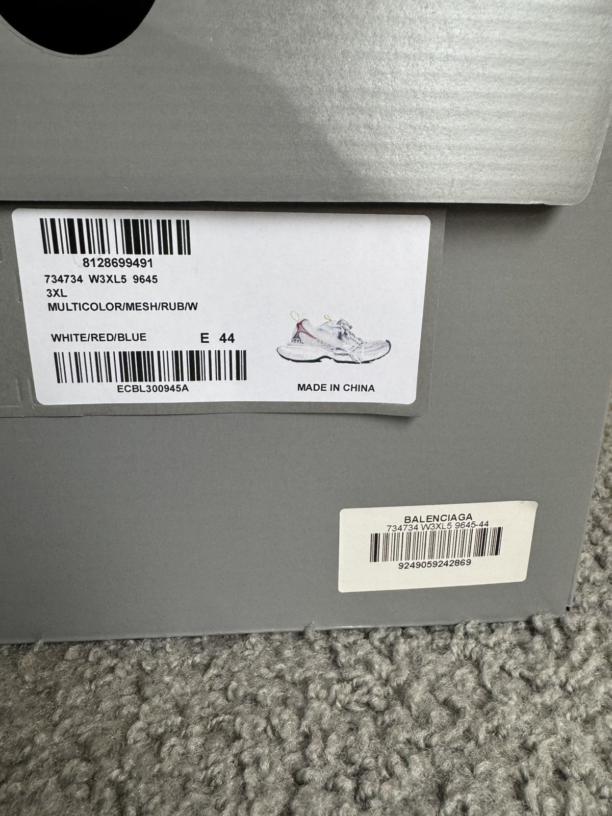 Balenciaga Balenciaga 3xl Size US 11 / EU 44 - 4 Thumbnail