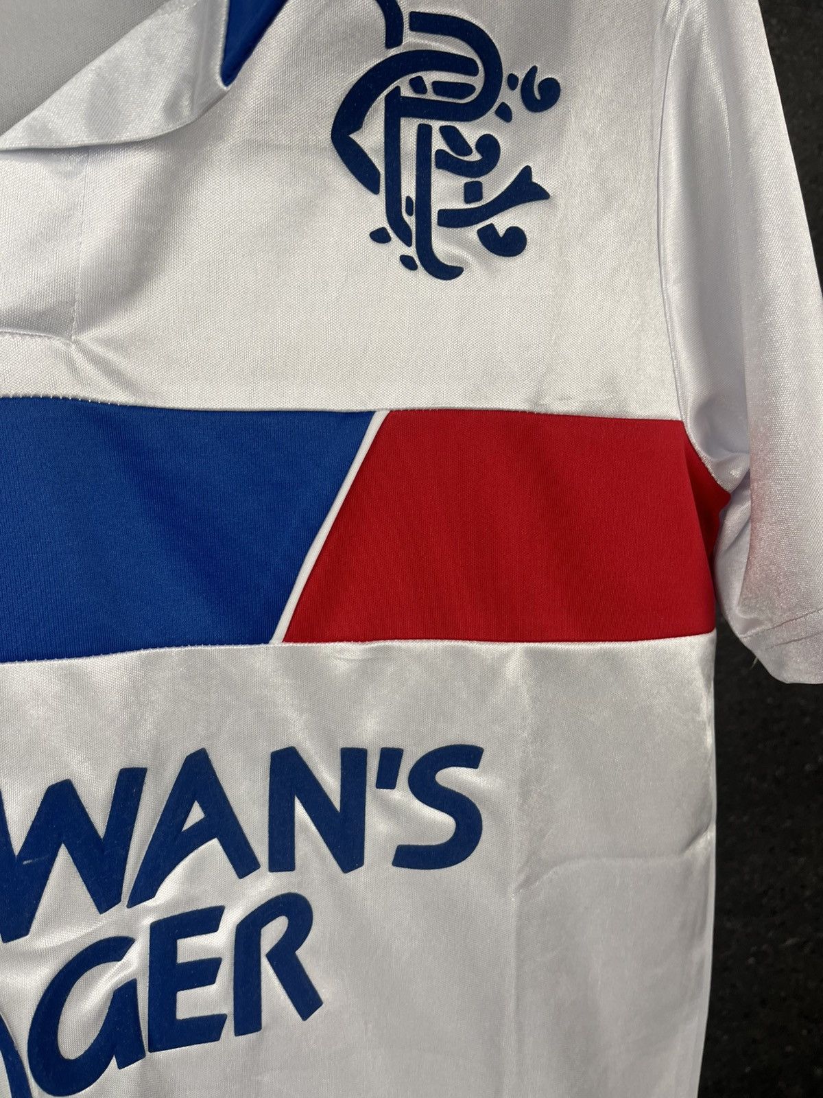 Vintage Glasgow Rangers 1987 1988 vintage soccer jersey football Size US S / EU 44-46 / 1 - 5 Thumbnail