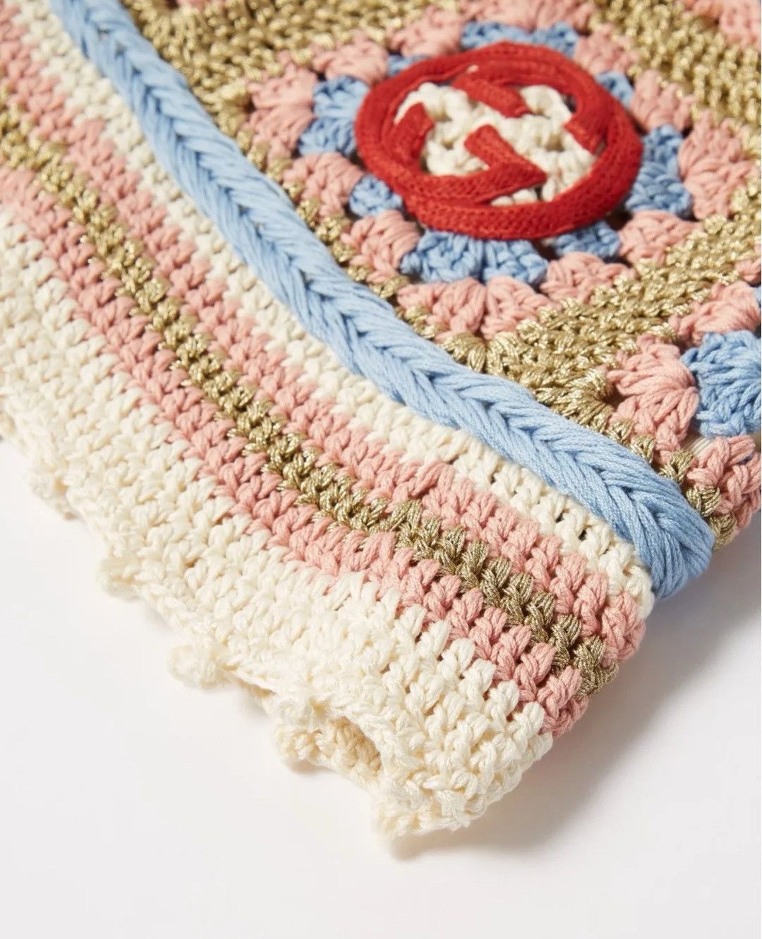 Gucci GUCCI LOVELIGHT INTERLOCKING G CROCHET HAT Size ONE SIZE - 14 Thumbnail