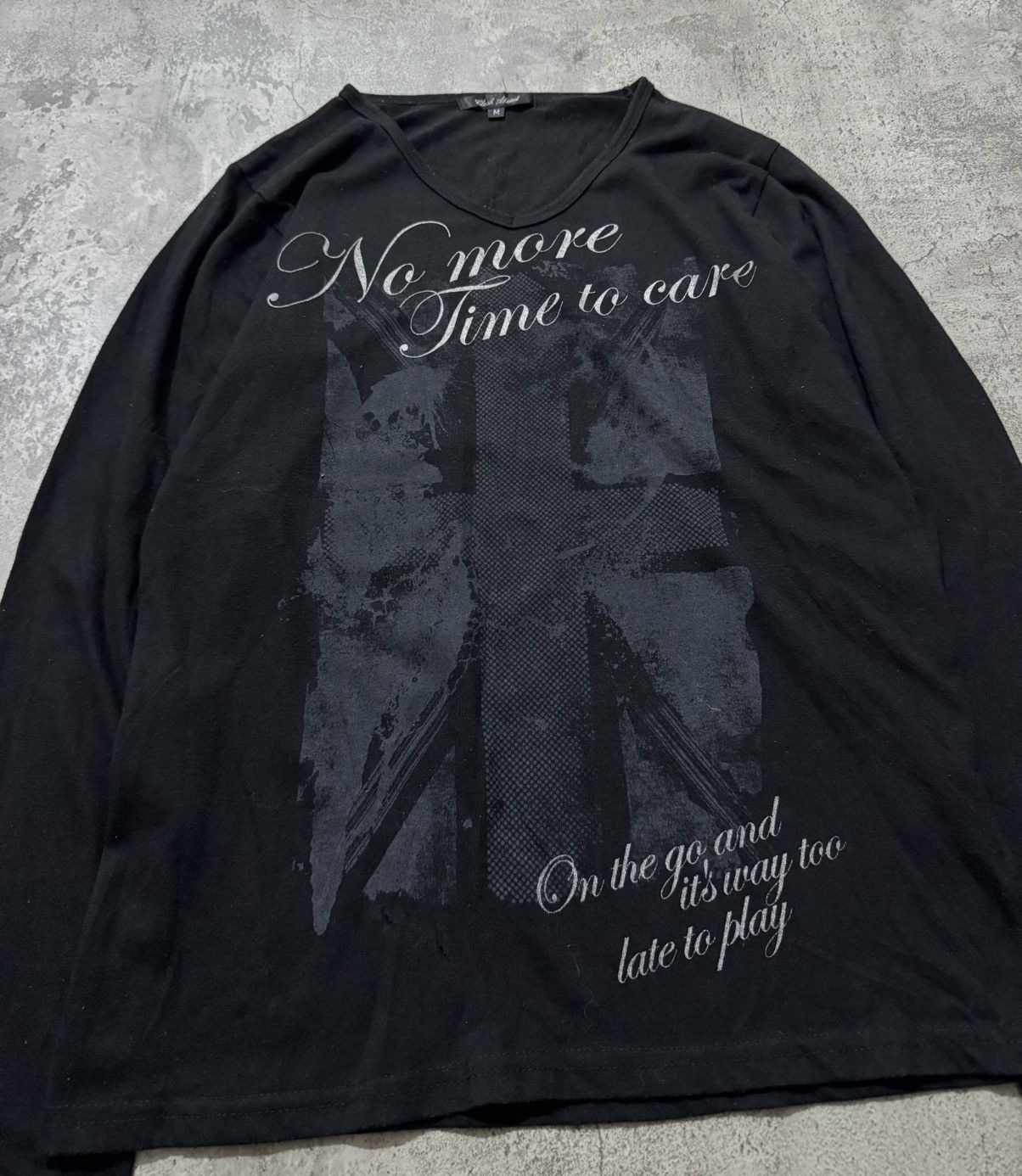 Hysteric Glamour Y2k Clash ahead grunge poem ifsixwasnine longsleeve Size US M / EU 48-50 / 2 - 2 Thumbnail