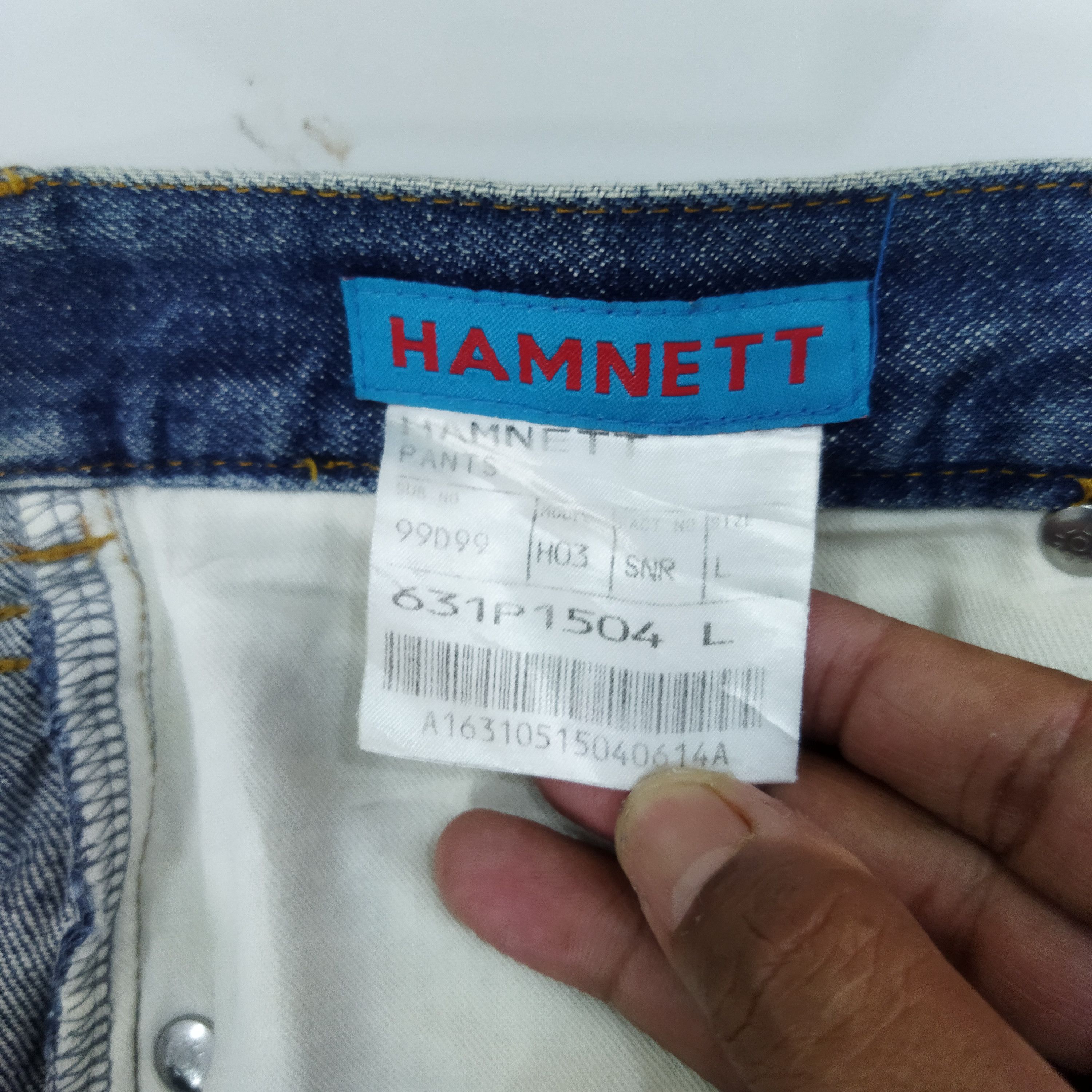 Other VINTAGE HAMNETT DISTRESSED BLUE JEANS PANTS Size US 30 / EU 46 - 12 Thumbnail