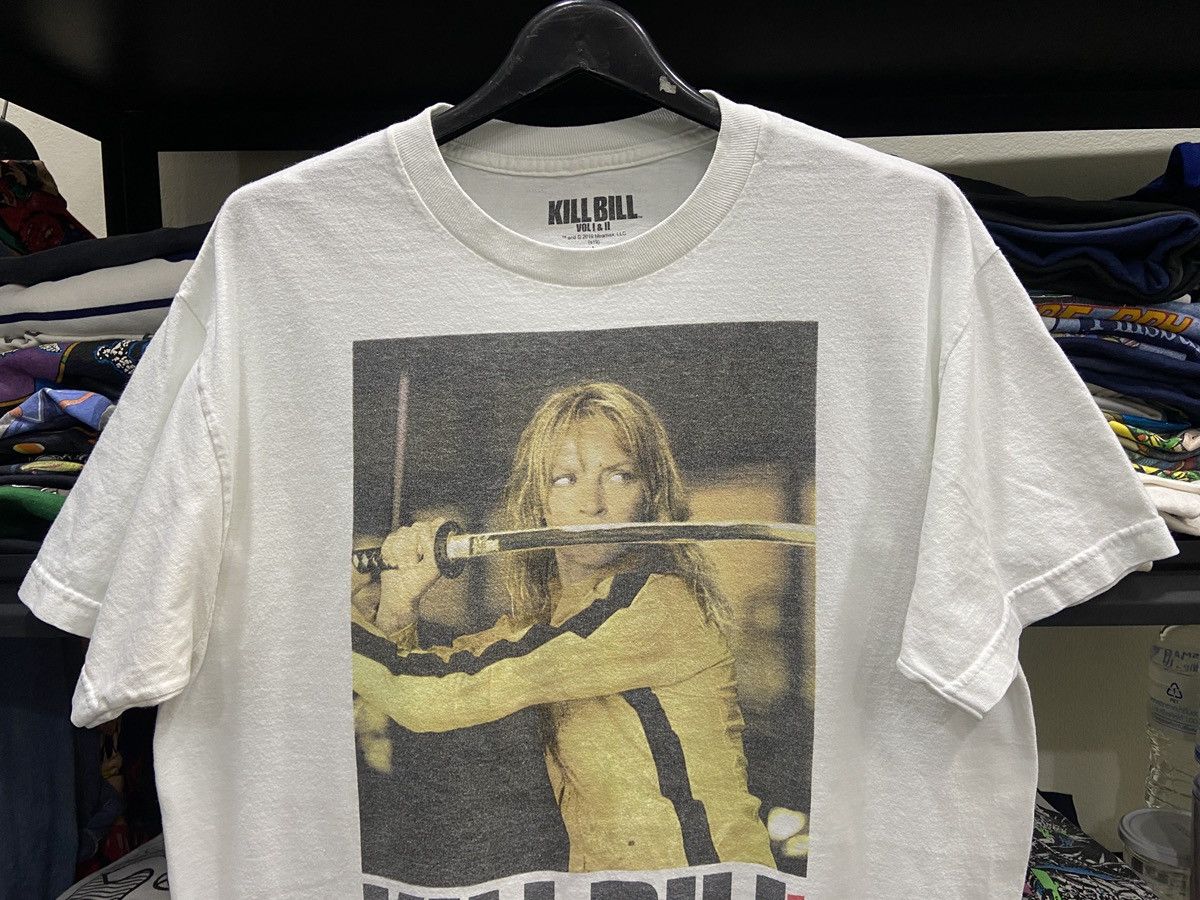 Vintage Y2K 2019 KILL BILL Volume1 Movie Quentin Band Tour Tshirt Size US L / EU 52-54 / 3 - 2 Thumbnail