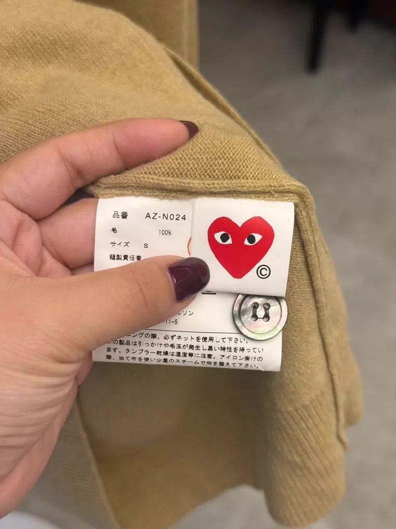 Comme des Garcons Comme Des Garcons V-neck Cardigan Knit Sweater Jacket Size US S / EU 44-46 / 1 - 5 Thumbnail