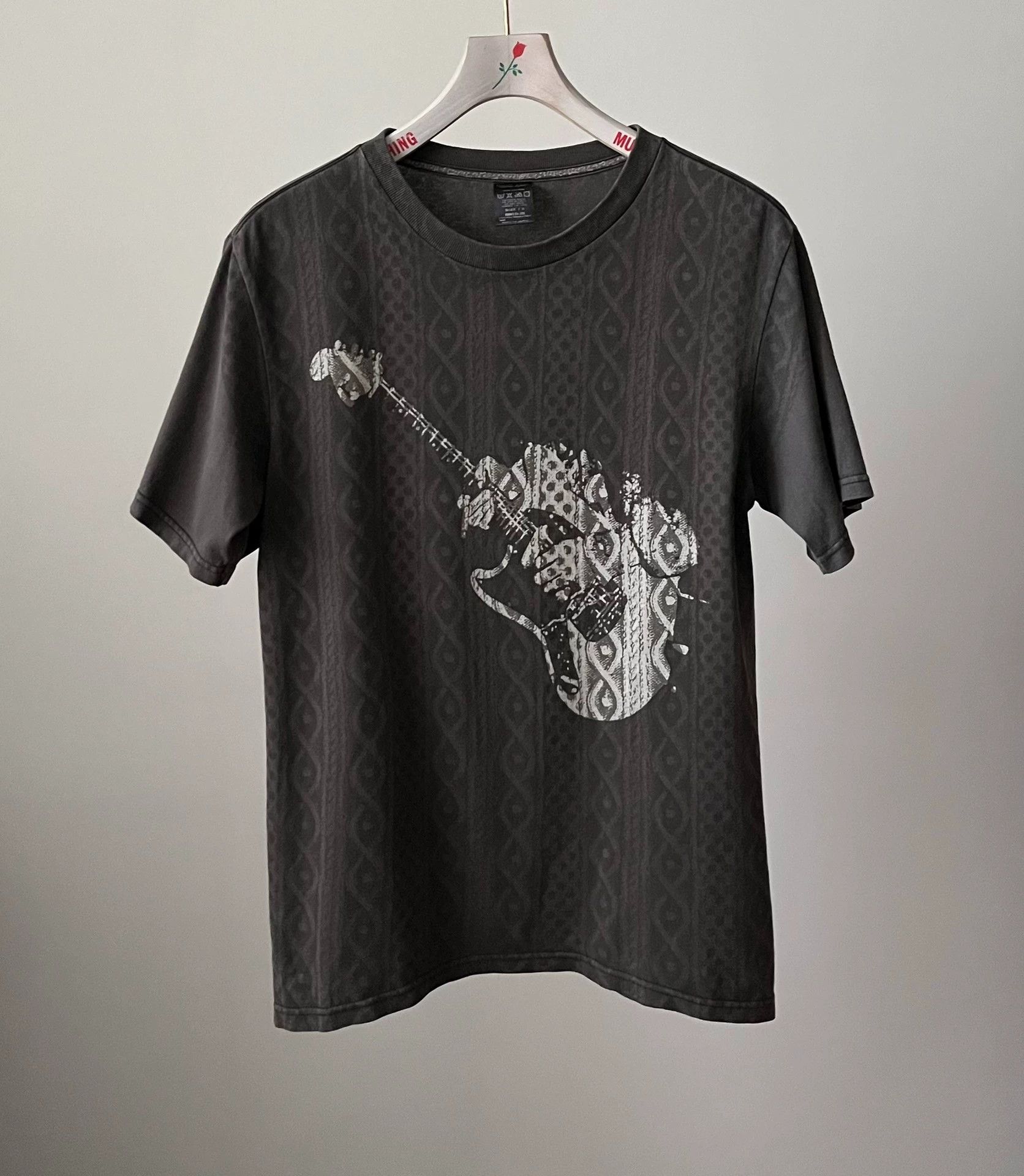 Number (N)ine NUMBER (N)INE 07AW “LOVE GOD MURDER” PAISLEY SKULL